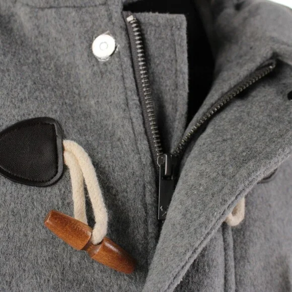Cardinal of Canada NWT Wool Blend Duffle Coat Size L (42-44) US McBride In Gray